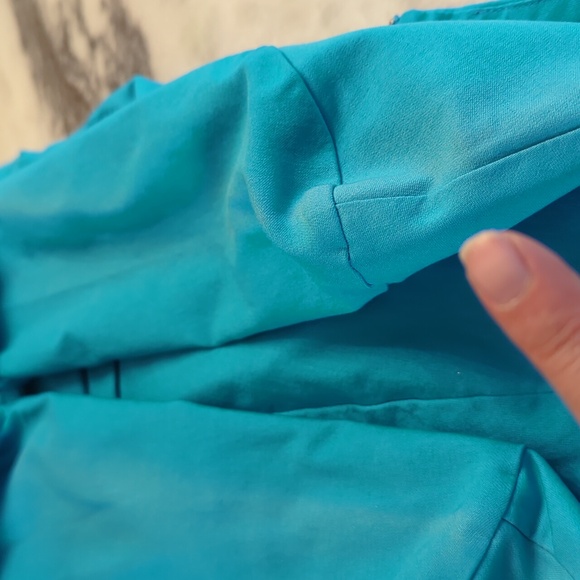 Joseph Ribkoff ruffled collar zippered jacket 4 - Picture 8 of 8